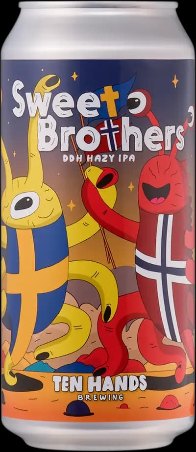 Ten Hands x Amundsen, Sweet Brothers, Burk, 440 ml