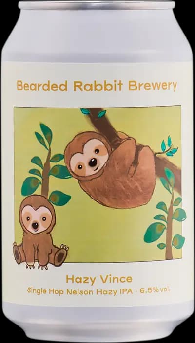 Bearded Rabbit, Hazy Vince, Burk, 330 ml