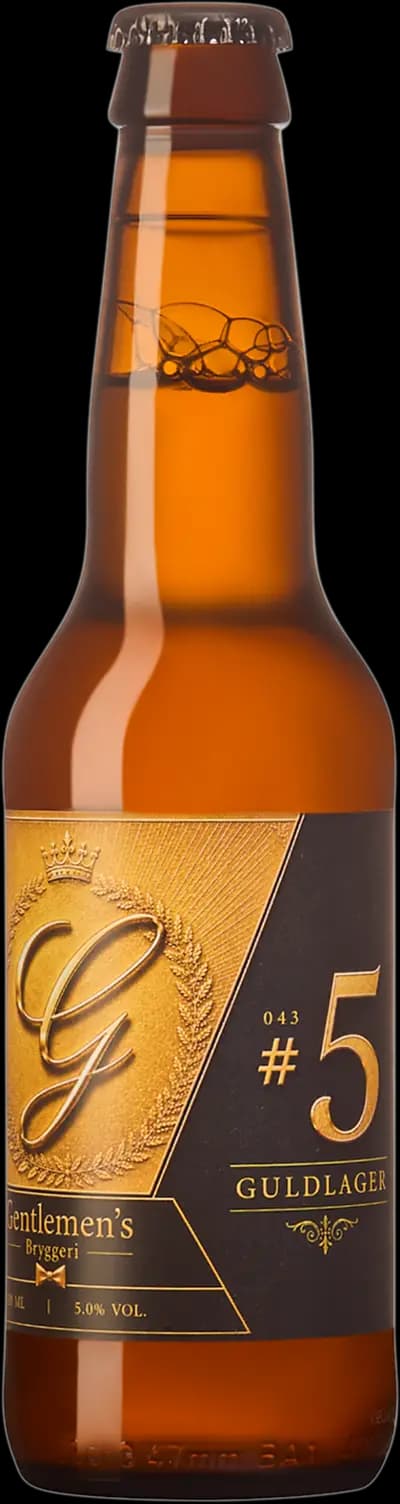 Gentlemen's, #5, Flaska, 330 ml