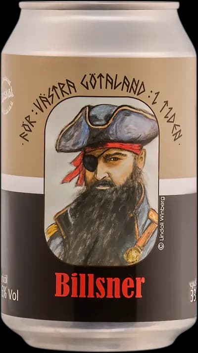 Grästorps Bryggeri, Billsner, Burk, 330 ml