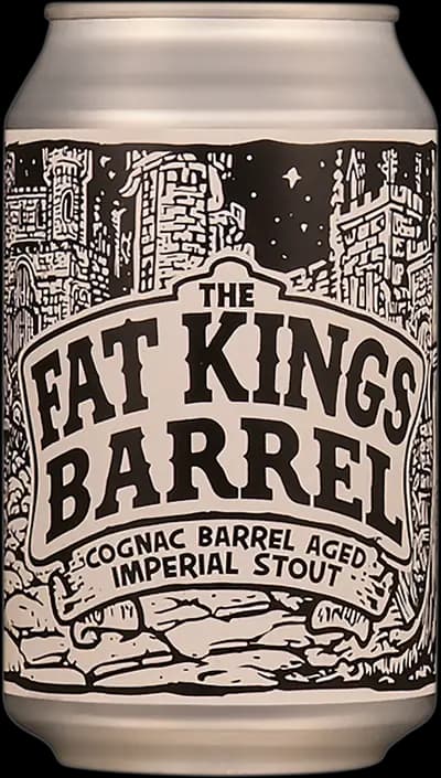 Bustad Brewing, The Fat Kings Barrel, Burk, 330 ml
