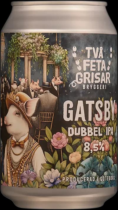Två Feta Grisar, Gatsby, Burk, 330 ml