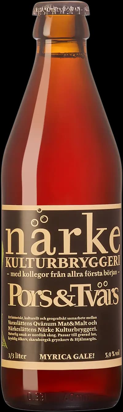 Närke Kulturbryggeri, Pors & Tvärs, Flaska, 330 ml