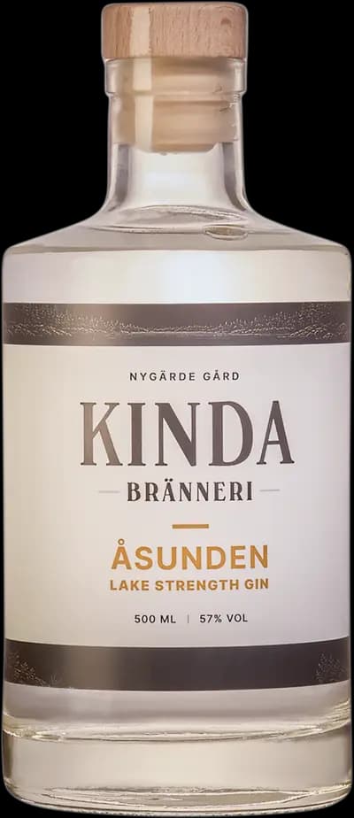 Åsunden, Lake Strength Gin, Flaska, 500 ml