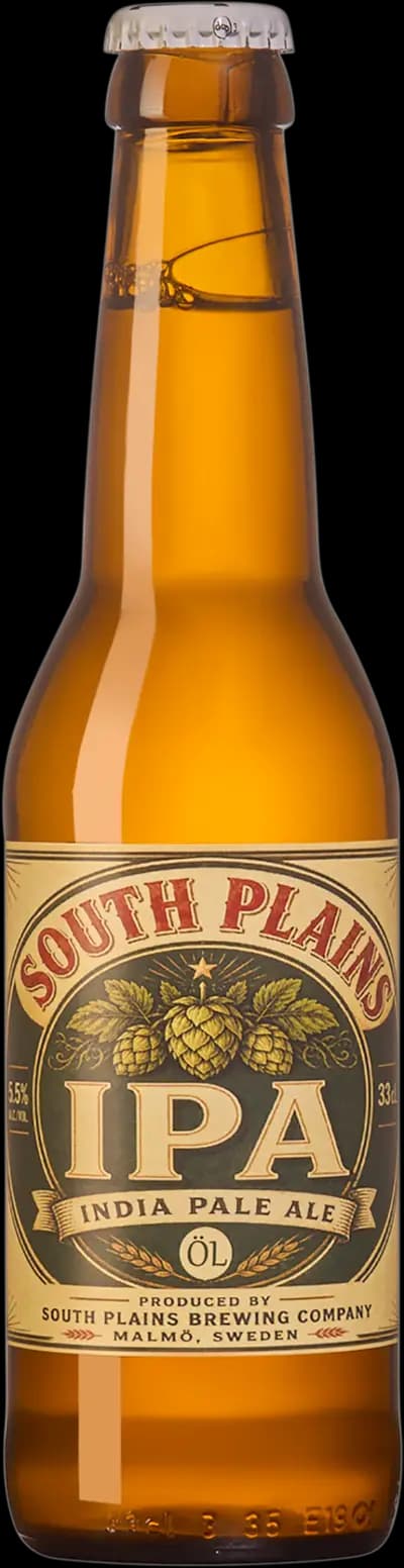 South Plains Brewing, India Pale Ale, Flaska, 330 ml