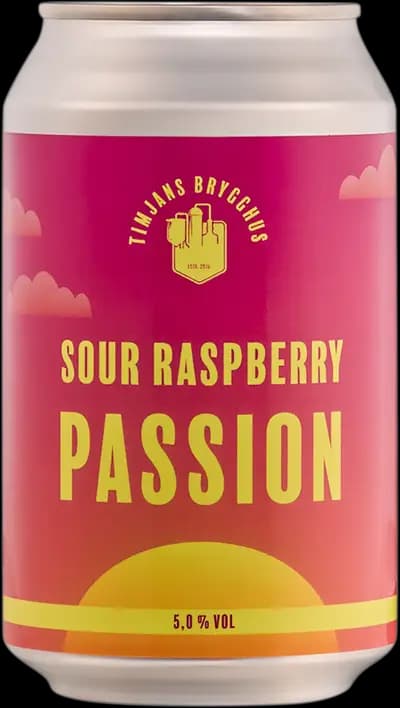 Timjans Brygghus, Souer Raspberry Passion, Burk, 330 ml