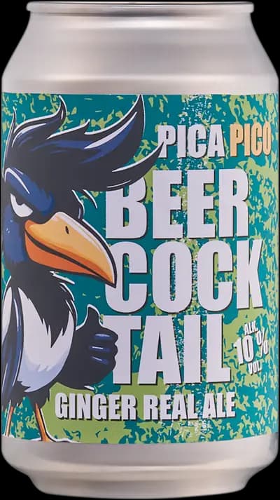 Topparnas bryggeri, Pica Pico Ginger Real Ale, Burk, 330 ml