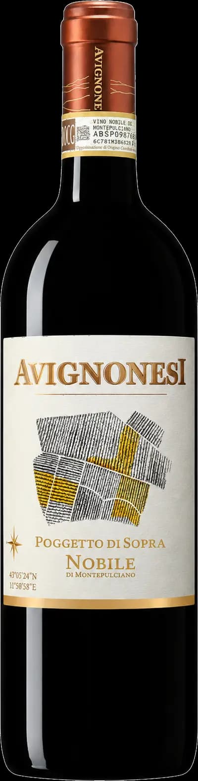 Avignonesi, Poggetto di Sopra Vino Nobile di Montepulciano, 2022, Flaska, 750 ml
