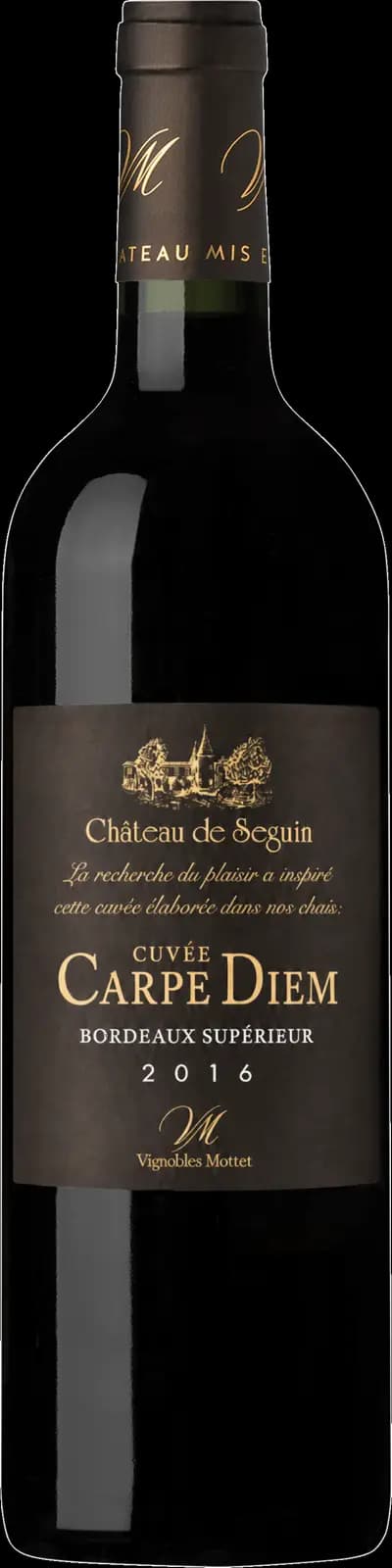 Carpe Diem, Chateau de Seguin, 2016, Flaska, 750 ml