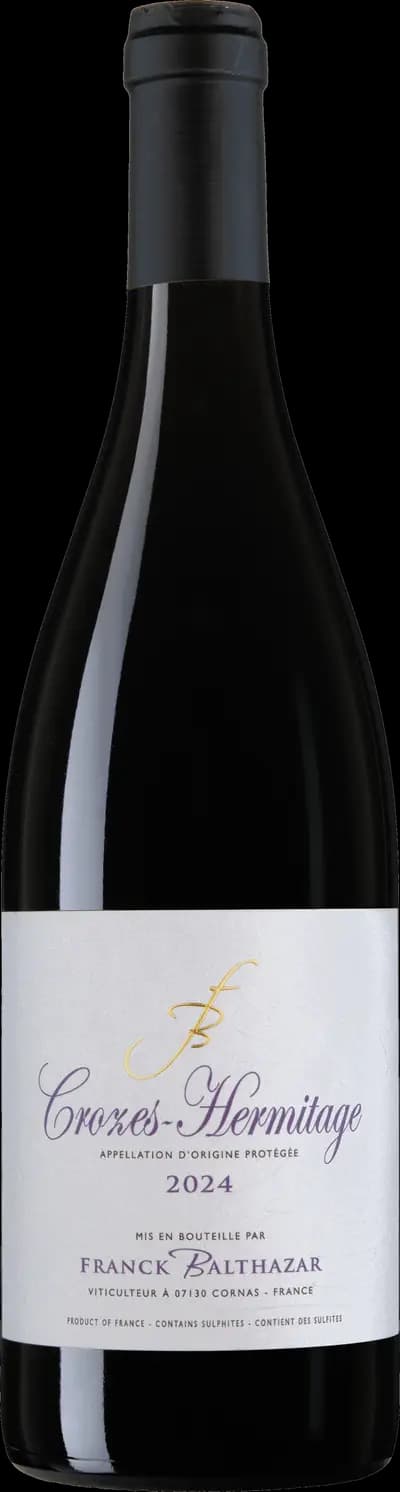 Crozes-Hermitage, Franck Balthazar, 2024, Flaska, 750 ml
