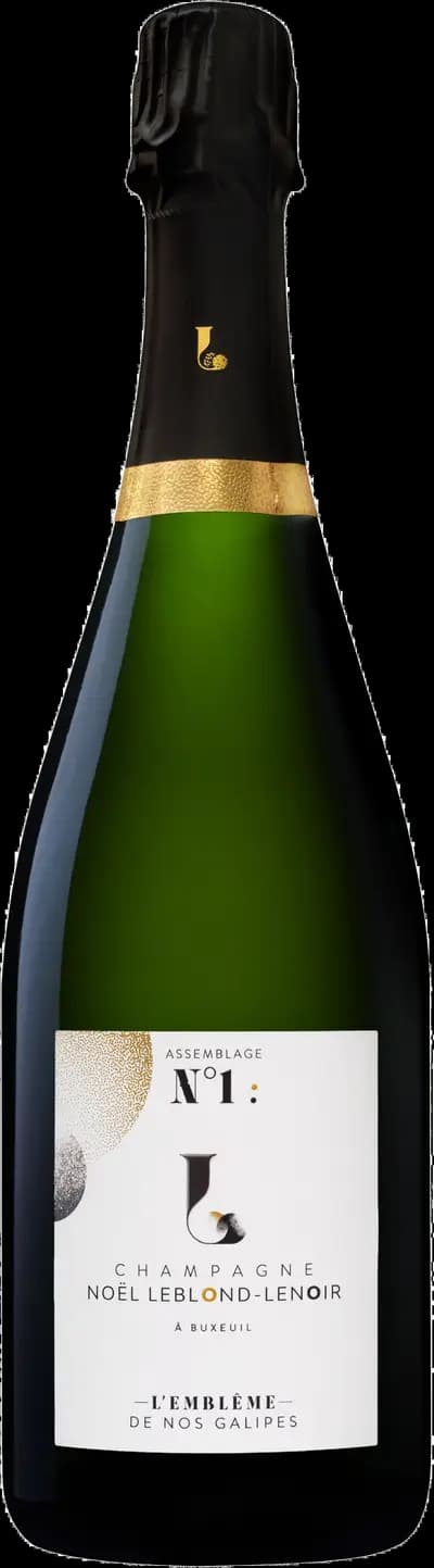 Champagne Noël Leblond-Lenoir, L'Emblême Brut, Flaska, 750 ml