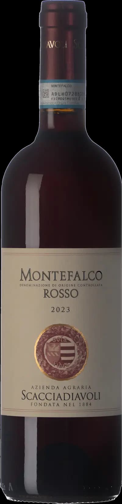 Azienda Agraria Scacciadiavoli, Montefalco Rosso, 2023, Flaska, 750 ml
