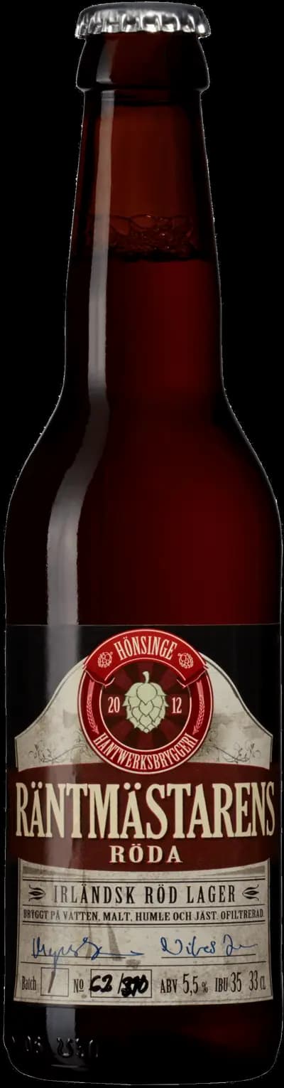 Räntmästarens Röda, Irländsk röd lager, Flaska, 330 ml